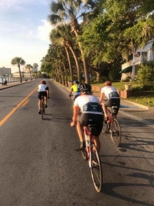 Local Cycling Team Takes Coffee Ride Along Scenic Route