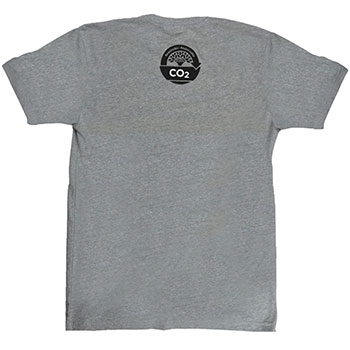 Carbon neutral company T-shirt back