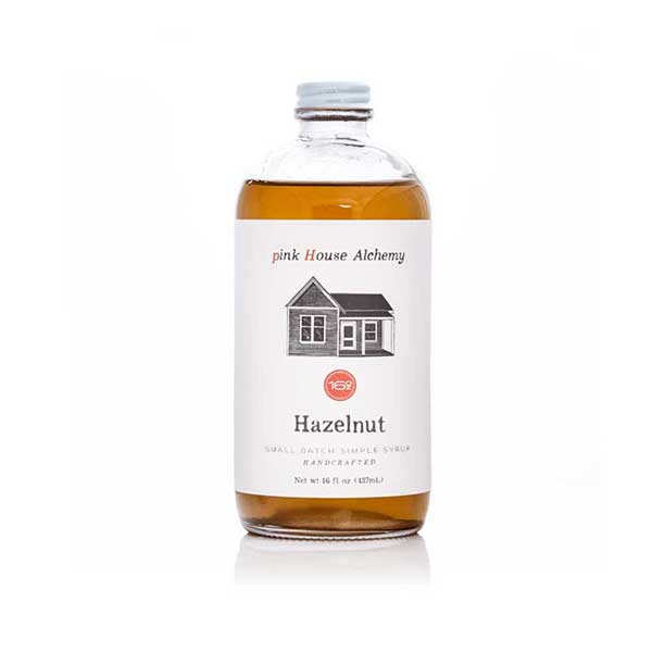 Bottle of Hazelnut Flavor Syrup by pink House Alchemy