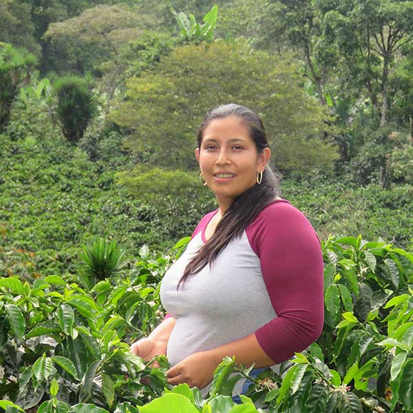 Organic Coffee Farmer and member of COMSA Cooperative, Karla Portillo