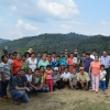 Group photo of Cenfrocafe Coffee Coop members from Huabal district, Peru.