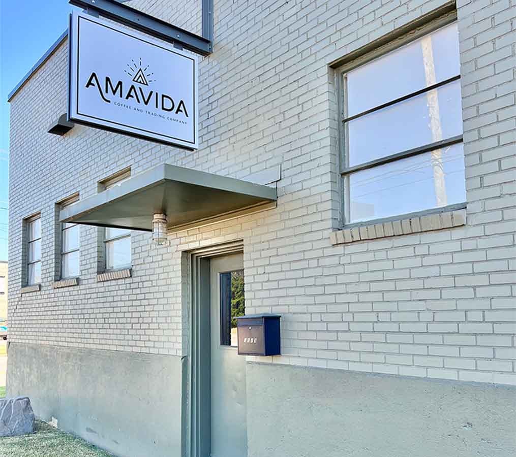 Amavida Coffee and Trading Company Birmingham Warehouse Location.