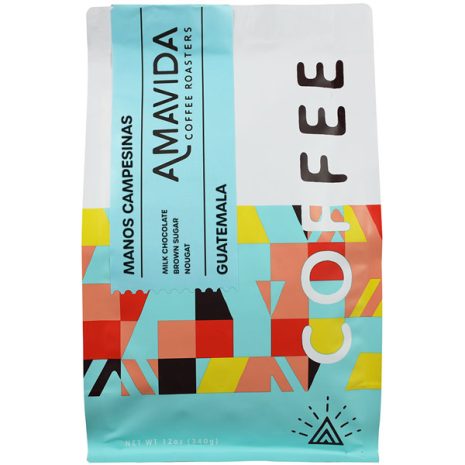 12oz Bag of Amavida Guatemalan Manos Campesinas Coffee